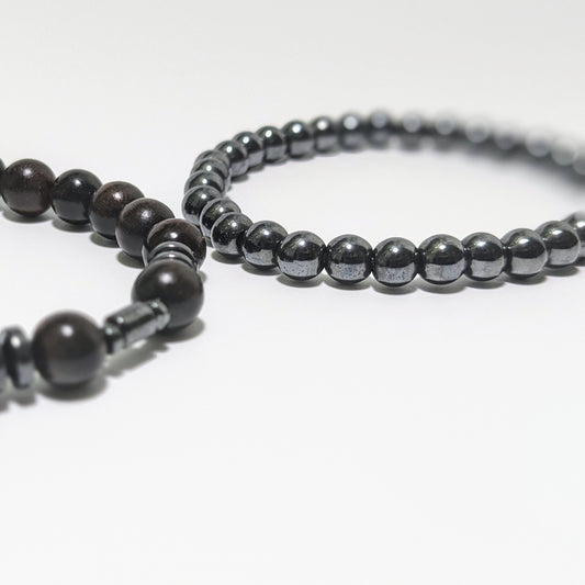 Onyx & Hematite Men Fashion Bracelet