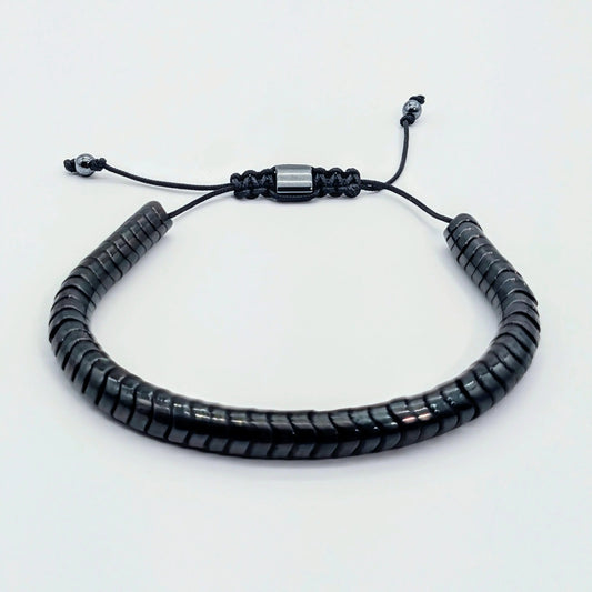 Grey Hematite Bracelet Ro & Gieo