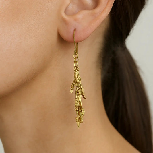 Ireti Metal Beads Earrings Ro & Gieo