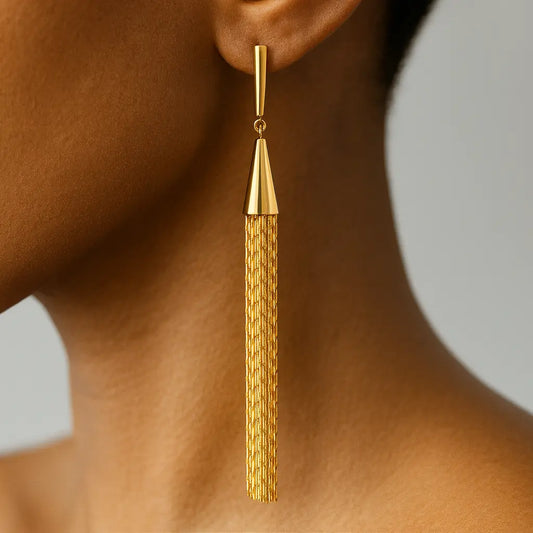 Tassel Earrings Ro & Gieo