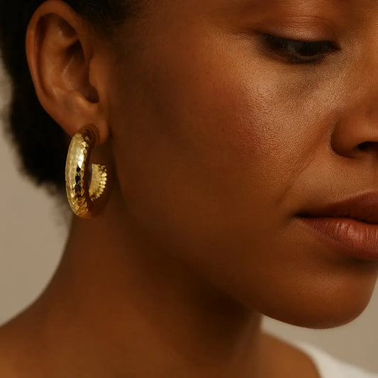 Suki Hoop Earrings Ro & Gieo