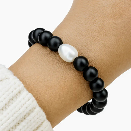 Ro & Gieo Onyx Bracelet Ro & Gieo