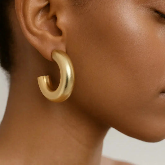 Tiwa Hoop Earrings Ro & Gieo
