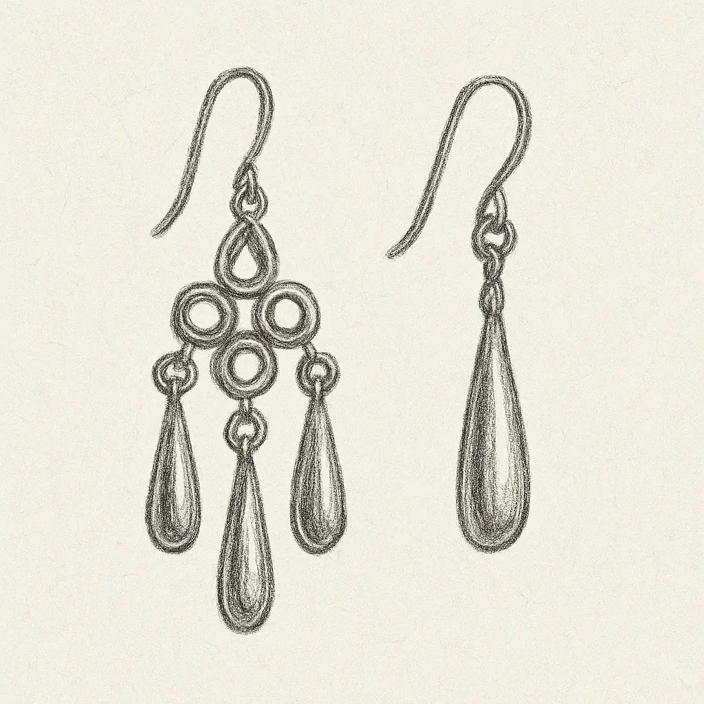 CHANDELIERS-DANGLES Ro & Gieo