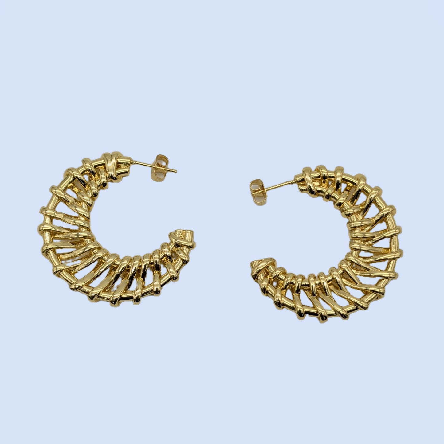 Koso Twisted Wire Stud Earrings