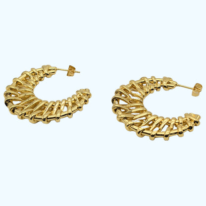 Koso Twisted Wire Stud Earrings