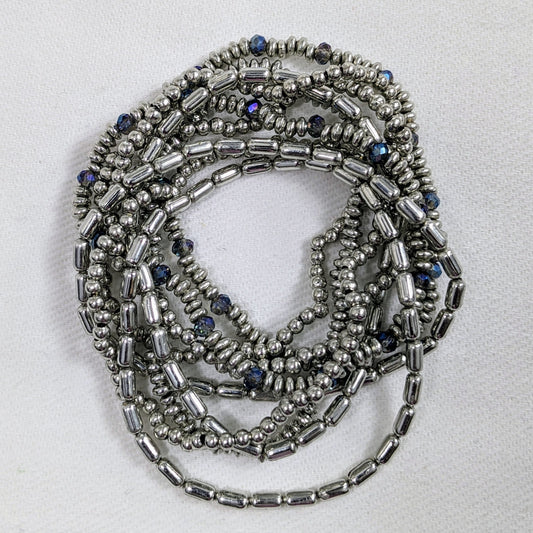 Shiny Beads Bracelet Set