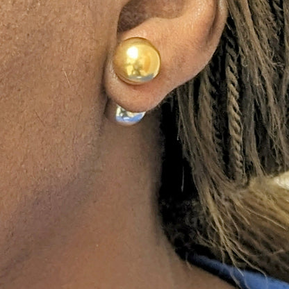 Lola SS Ball Back Earrings