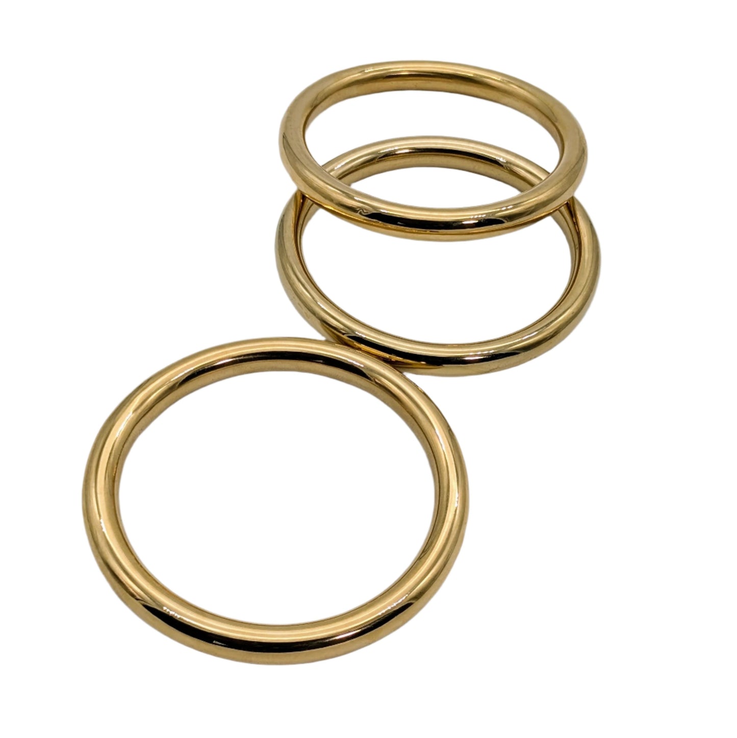 Jakpa Triple Bangle Set - electroplated