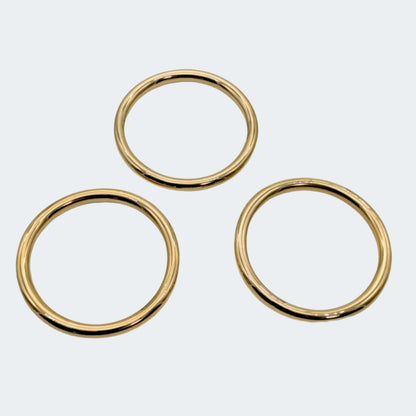 Jakpa Triple Bangle Set - electroplated