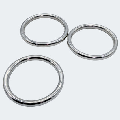 Jakpa Triple Bangle Set - electroplated