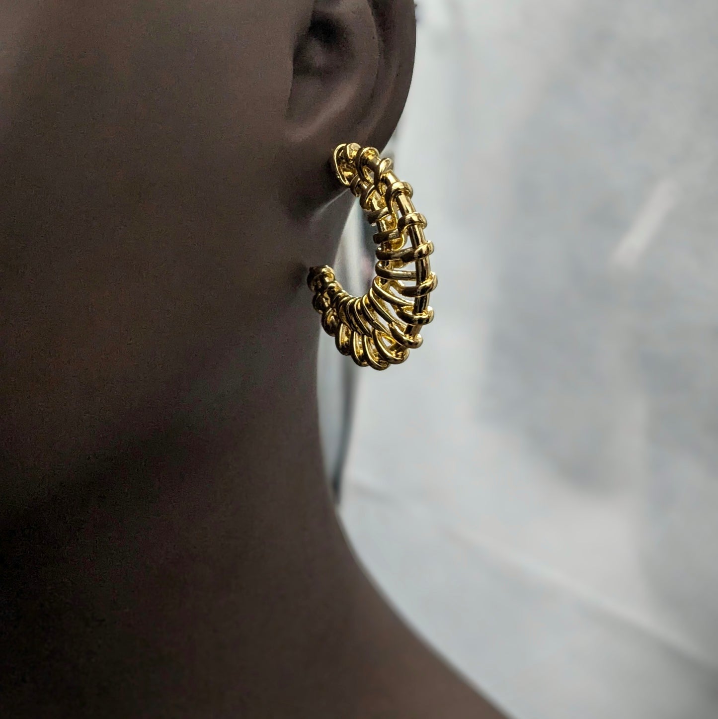 Koso Twisted Wire Stud Earrings