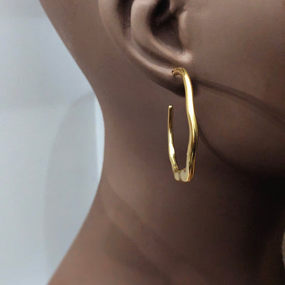 Irregular Hoop Earrings