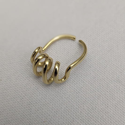 Twisted Spring Ring