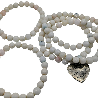 Ro & Gieo Jade Bead Bracelet Set