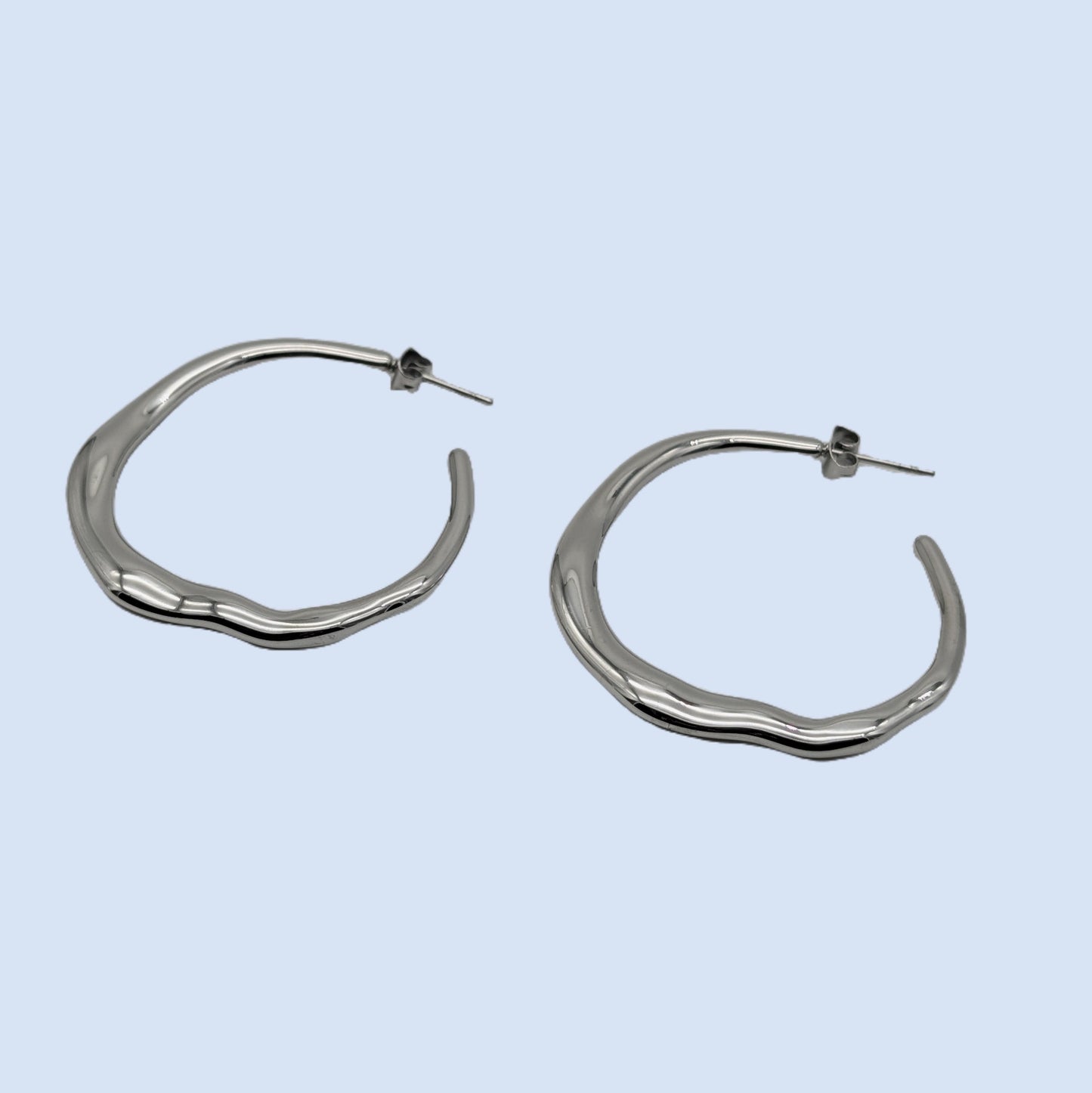 Irregular Hoop Earrings