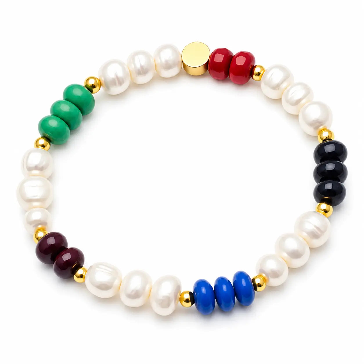 The Maven Multi-Gem Bracelet Ro & Gieo