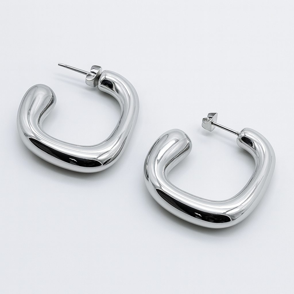 Tubi Chunky Hoop Earrings