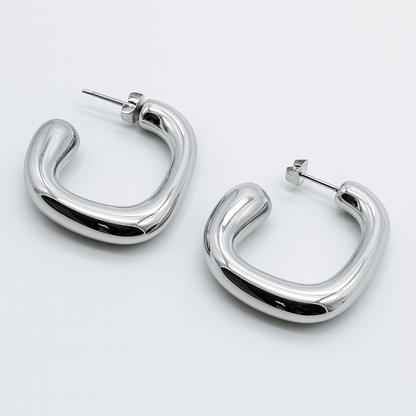 Tubi Chunky Hoop Earrings