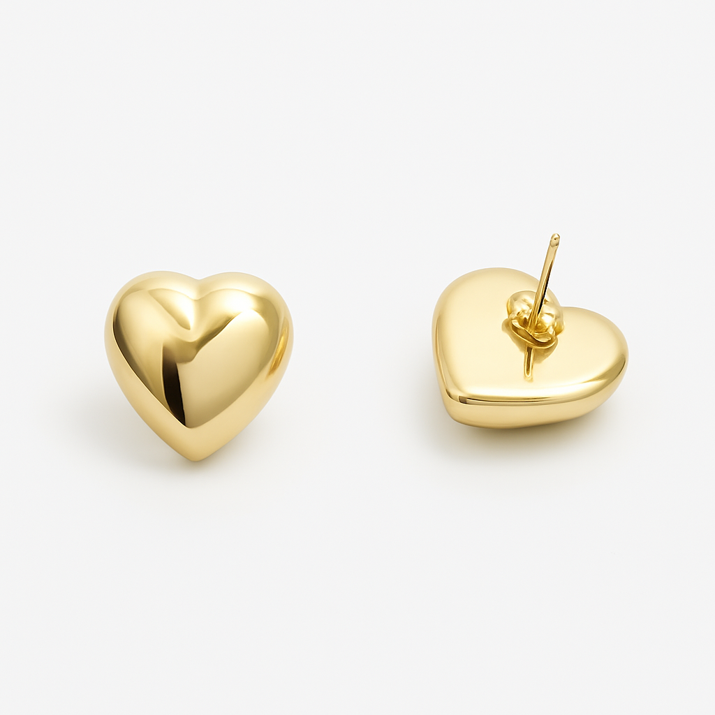 The Heart Stud Earring