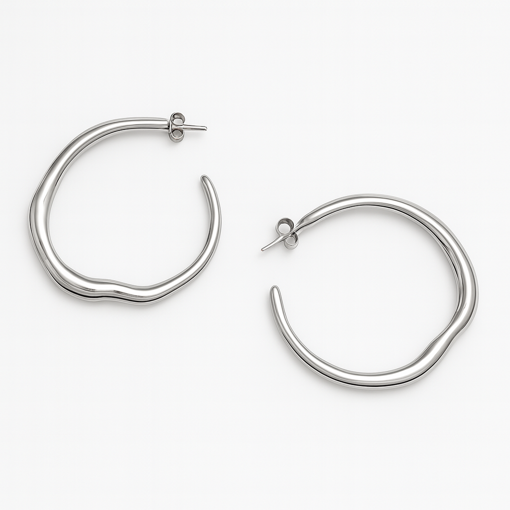 Irregular Hoop Earrings
