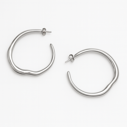 Irregular Hoop Earrings