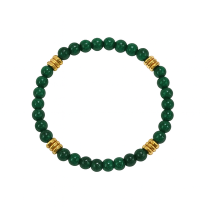 Green Envy Bead Bracelet