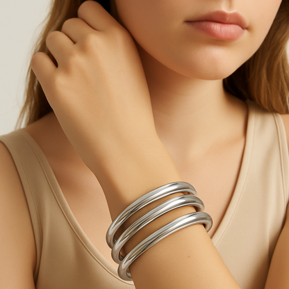 Eko Round Triple Bangle Set