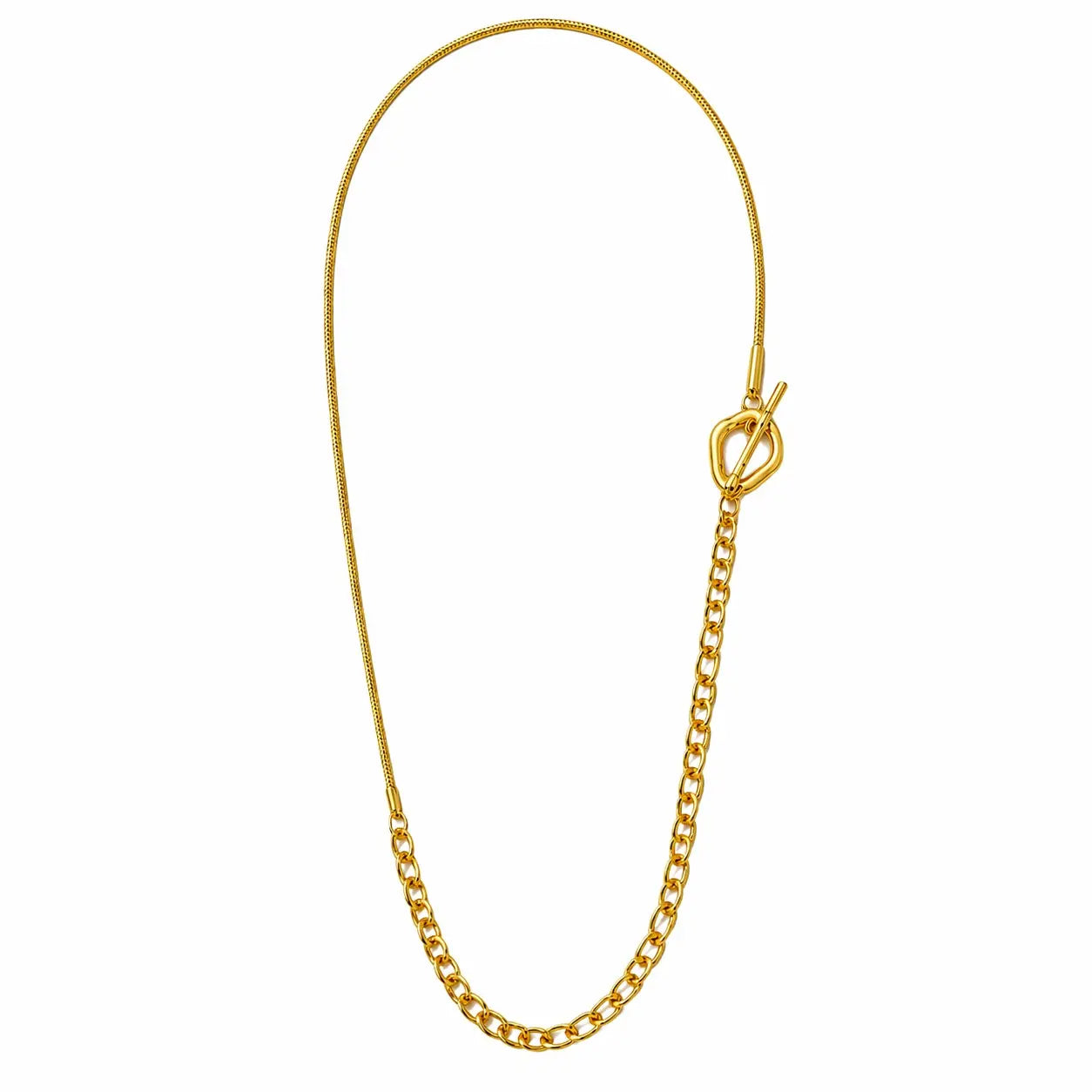 Niyi Lariat Necklace Ro & Gieo