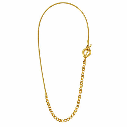 Niyi Lariat Necklace Ro & Gieo