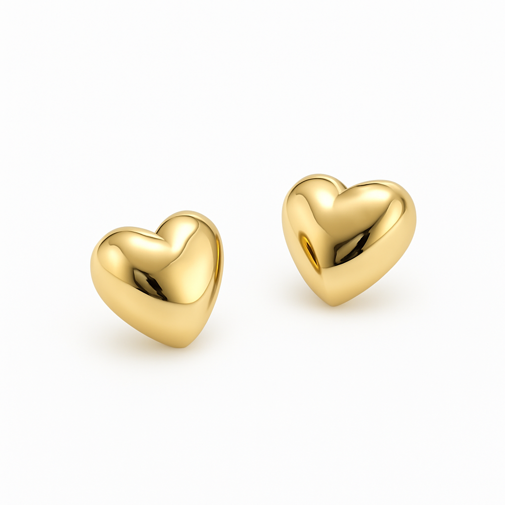 The Heart Stud Earring