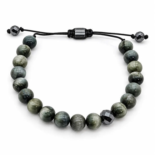 Green Agate Bracelet Ro & Gieo