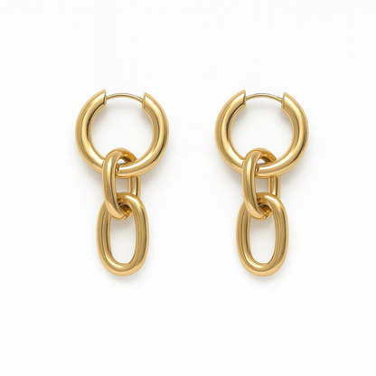 Ivy Hoop Earrings