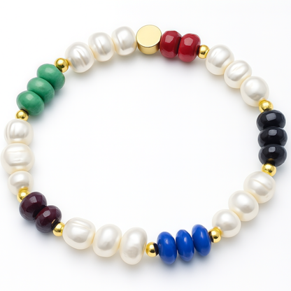 The Maven Multi-Gem Bracelet