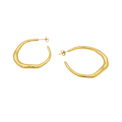 Irregular Hoop Earrings