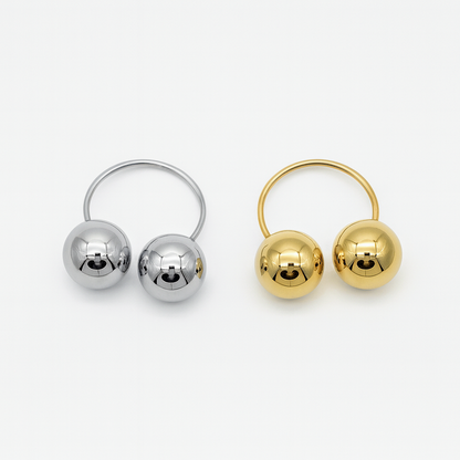 Double Sphere Massage Ring