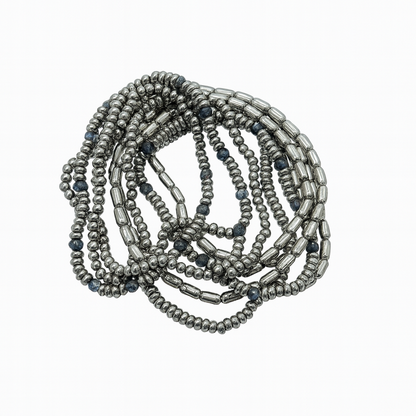 Shiny Beads Bracelet Set (9)