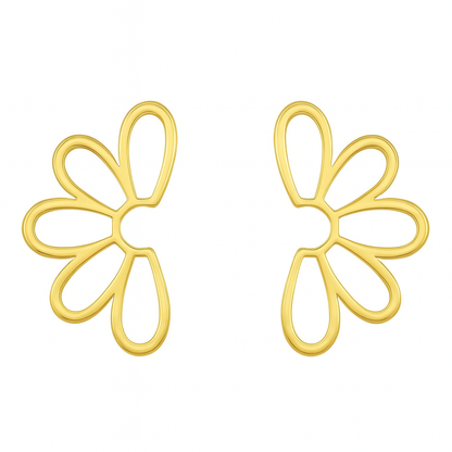 Half-baked Flower Stud Earrings