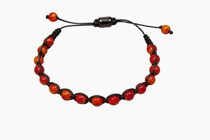 Pulsera de Ágata Roja
