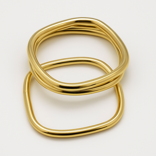 Eko Square Triple Bangle Set
