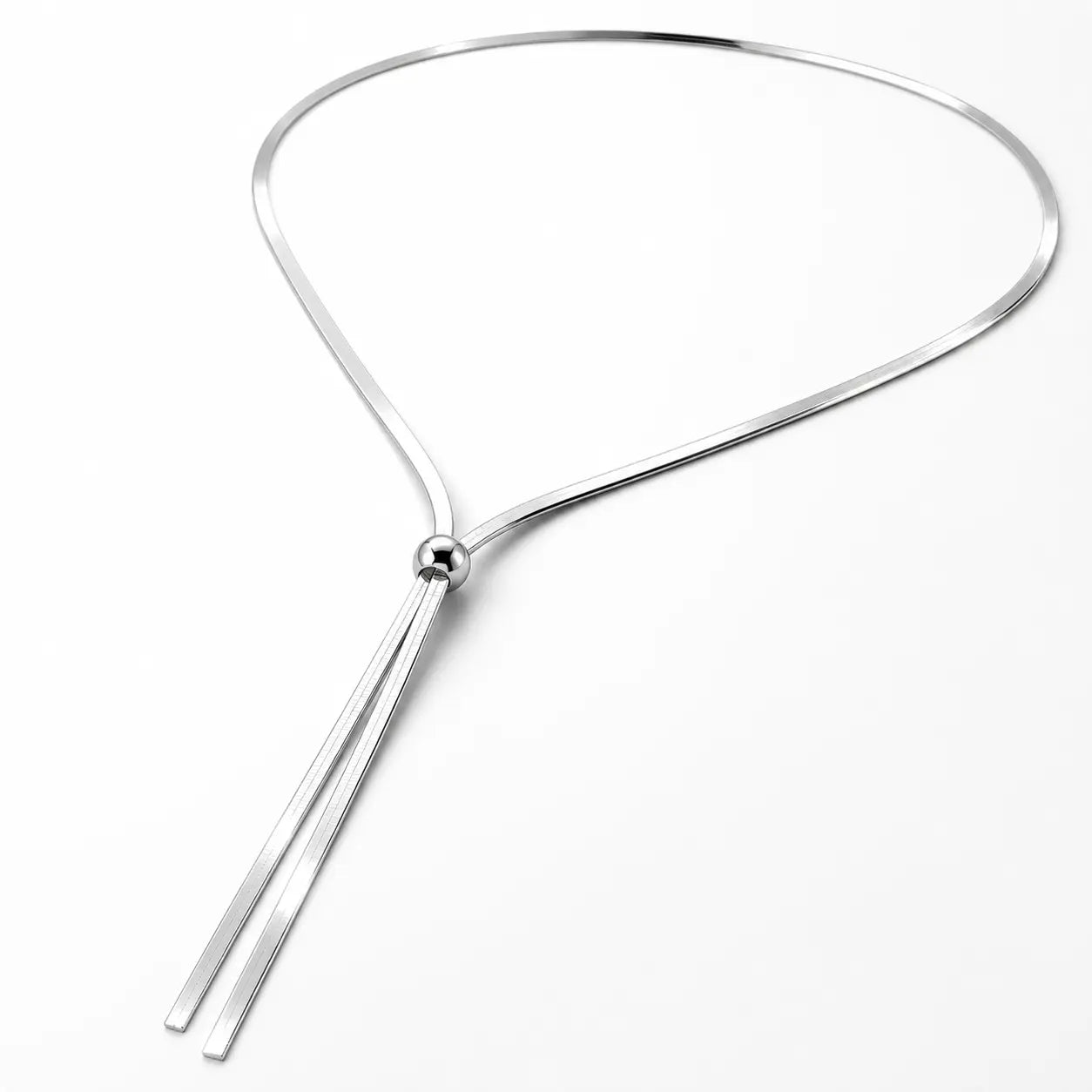 Simple Lariat Necklace Ro & Gieo