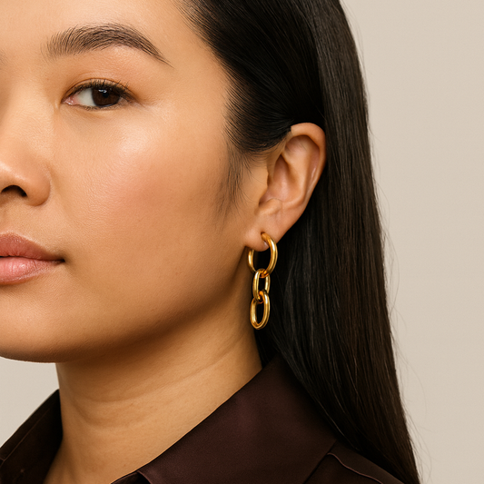 Ivy Hoop Earrings