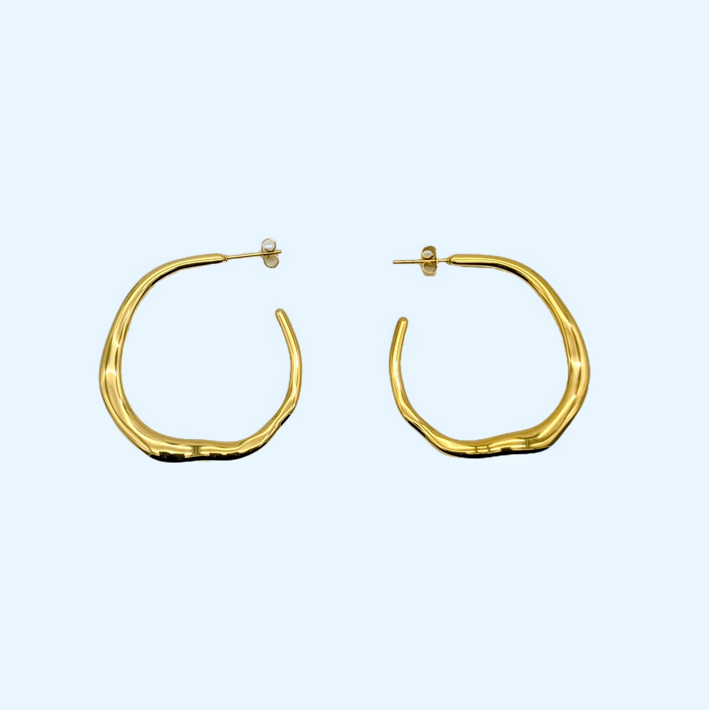 Irregular Hoop Earrings