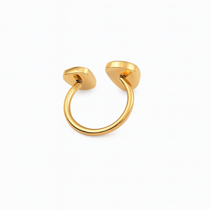 Geometric Rhinestone Ring