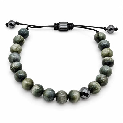Green Agate Bracelet Ro & Gieo