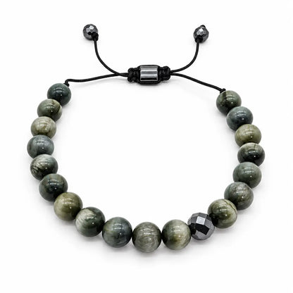 Green Agate Bracelet Ro & Gieo