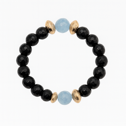 Onyx Bead Bracelet