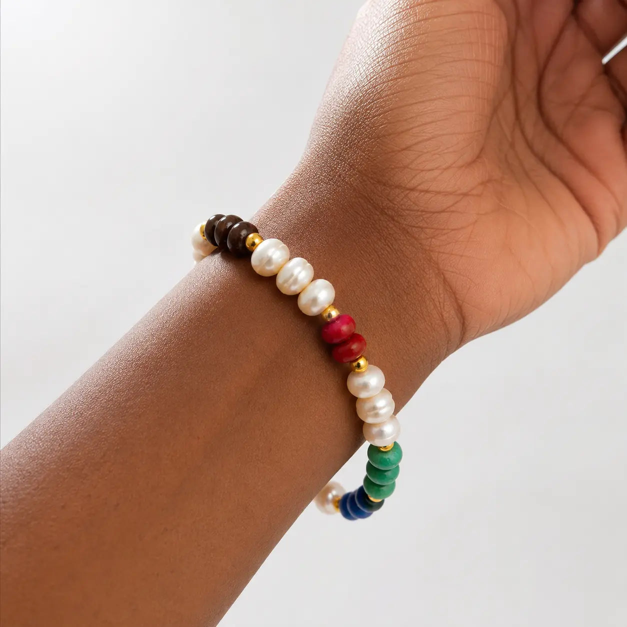 The Maven Multi-Gem Bracelet Ro & Gieo