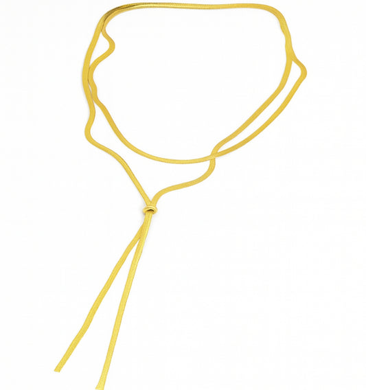 Simple Lariat Necklace