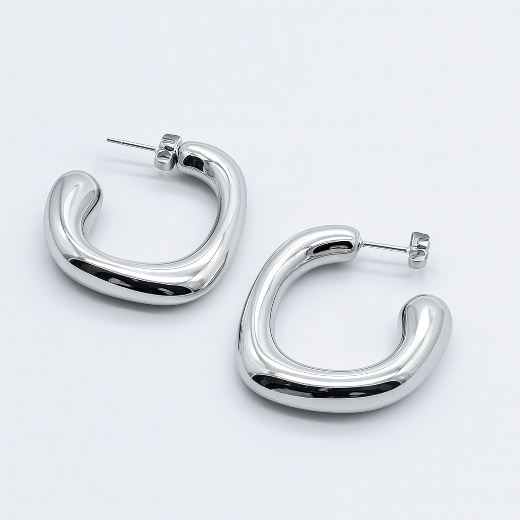 Tubi Chunky Hoop Earrings